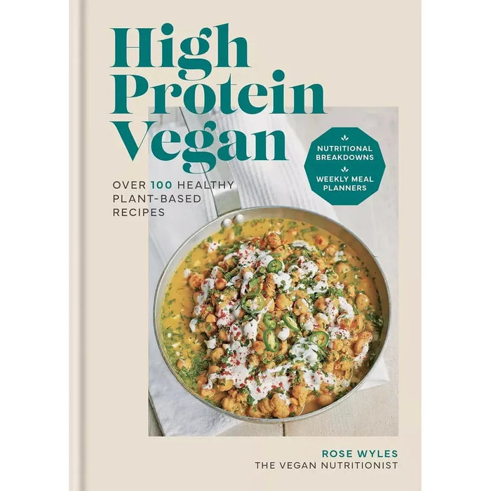 Wellness Rebel(HB),Natural Plant Protein Cookbook,High Protein Vegan 3 Books Set