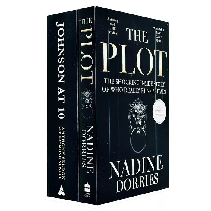 Plot Nadine Dorries, Johnson at 10 Anthony Seldon 2 Books Set