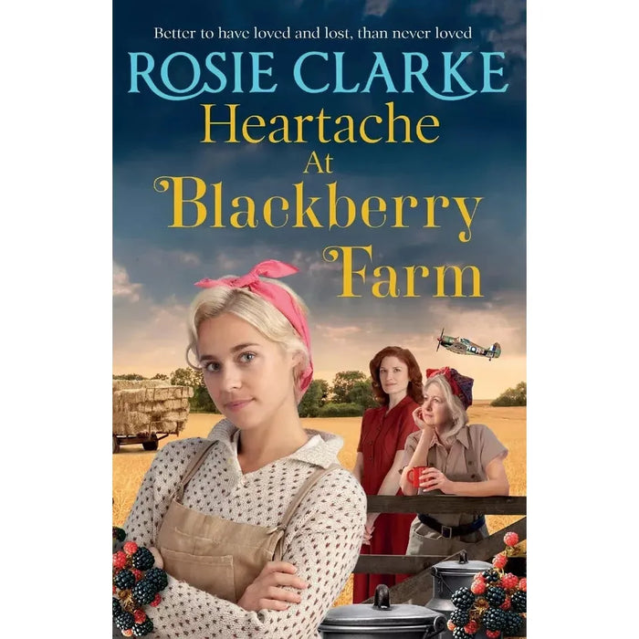 Rosie Clarke 4 Books Set(A Mother`s Shame,Last Orders At Mulberry Lane,Heatache At Blackberry Farm,Life and Love at Mulberry Lane)