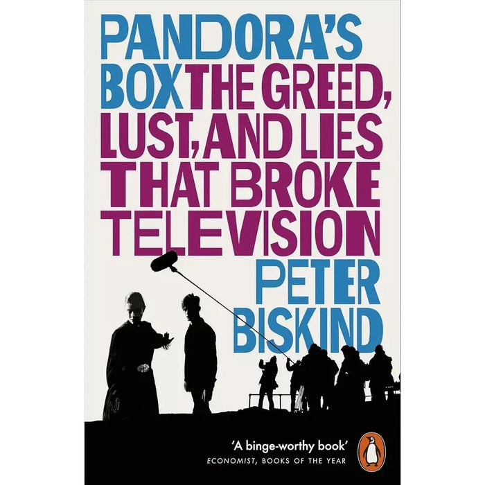 Peter Biskind Collection 3 Books Set Pandora Box (Greed Lust Lies,Sky is Falling)