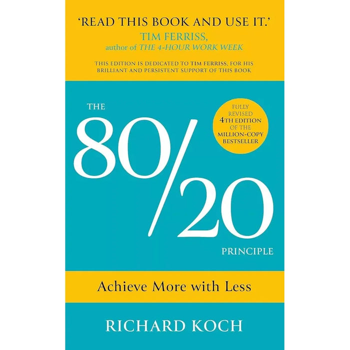 Richard Koch 80/20 Principle,Creating Your Fate,Bee-come Indispensable 3 Books Set