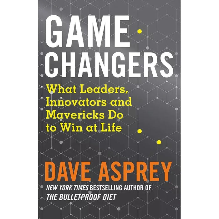 Dave Asprey Collection 3 Books Set Smarter Not Harder,Game Changers,FAST THISWAY