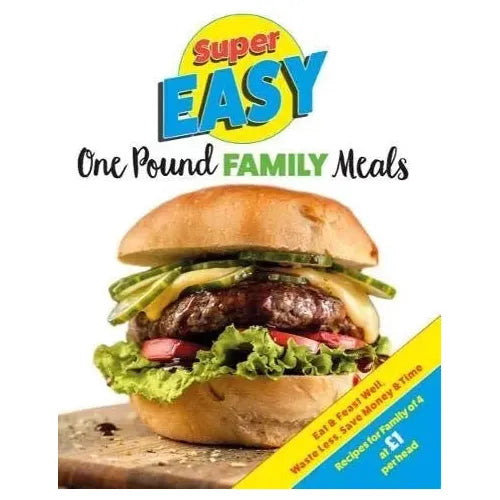 Eat Well for Less, You Are What You Eat, Super Easy One Pound Family 3 Books Set