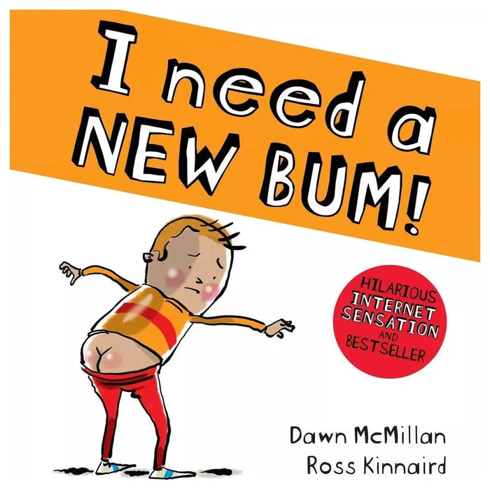 New Bum Series 7 Books Set by Dawn McMillan (My Bum is SO Noisy, SO CHRISTMASSY)