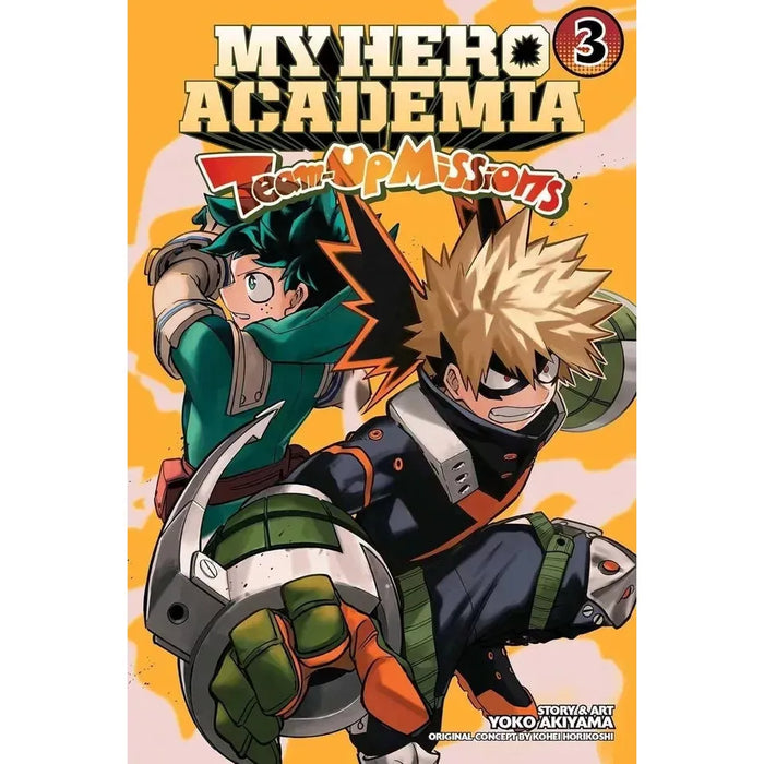 My Hero Academia Team-Up Missions Volume 1-5 Books Collection Set By Yoko Akiyam