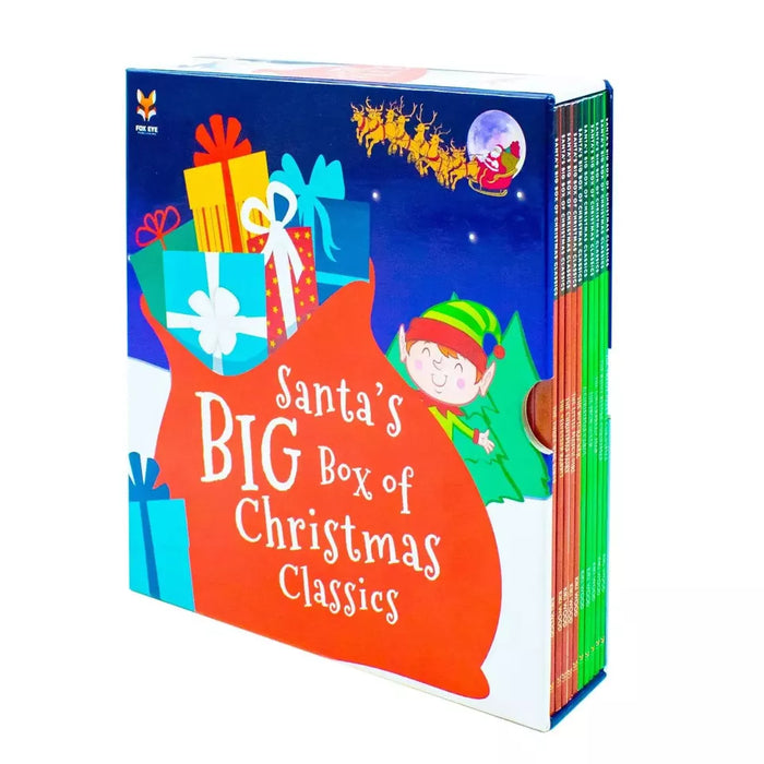 Santa's Big Box of Christmas Classics 10 BookCollection: (A Christmas Carol,)