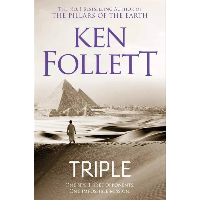 Ken Follett Collection 3 Books Set (Eye of the Needle, The Key to Rebecca, Triple)