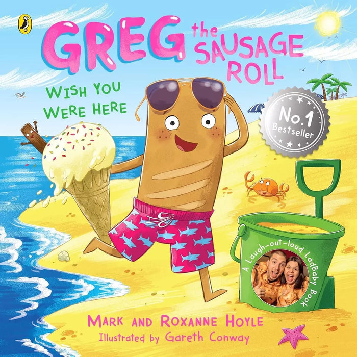 Greg the Sausage Roll 5 Books Collection Set by Mark Hoyle Egg-cellent Easter