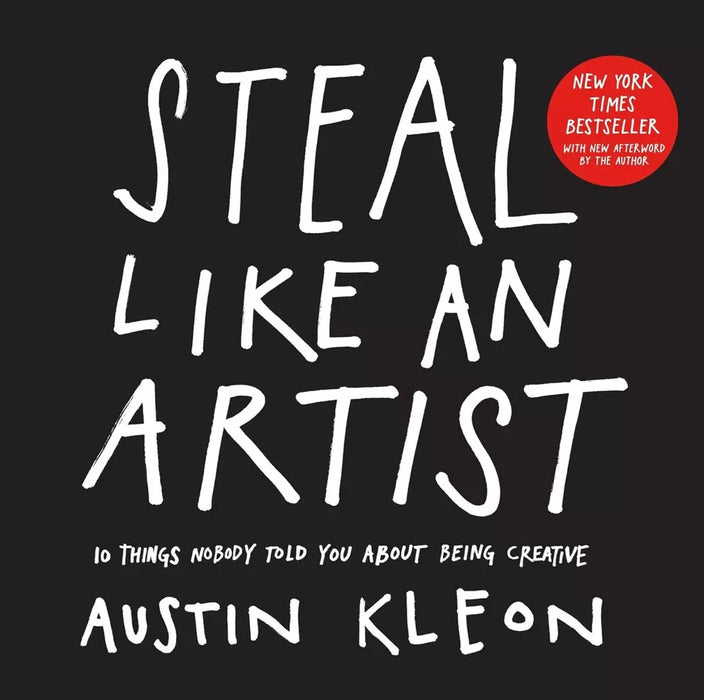 Austin Kleon Collection 3 Books Set Keep Going, Steal Like An Artist, Show Your - The Book Bundle