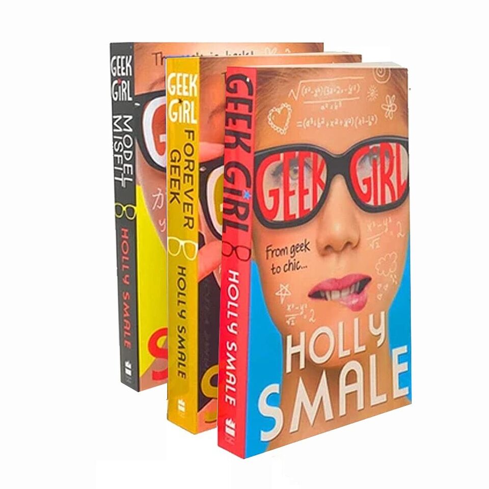 Geek Girl Series Holly Smale 3 Books Collection Set Model Misfit Forever Geek The Book Bundle 7368