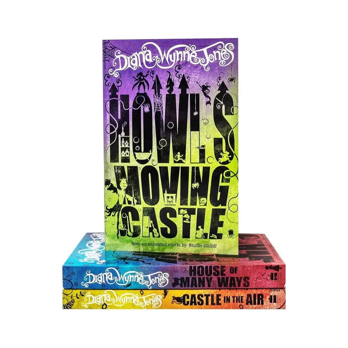 Land of Ingary Trilogy Howl's Moving Castle Complete Series 3 Books Collection Set