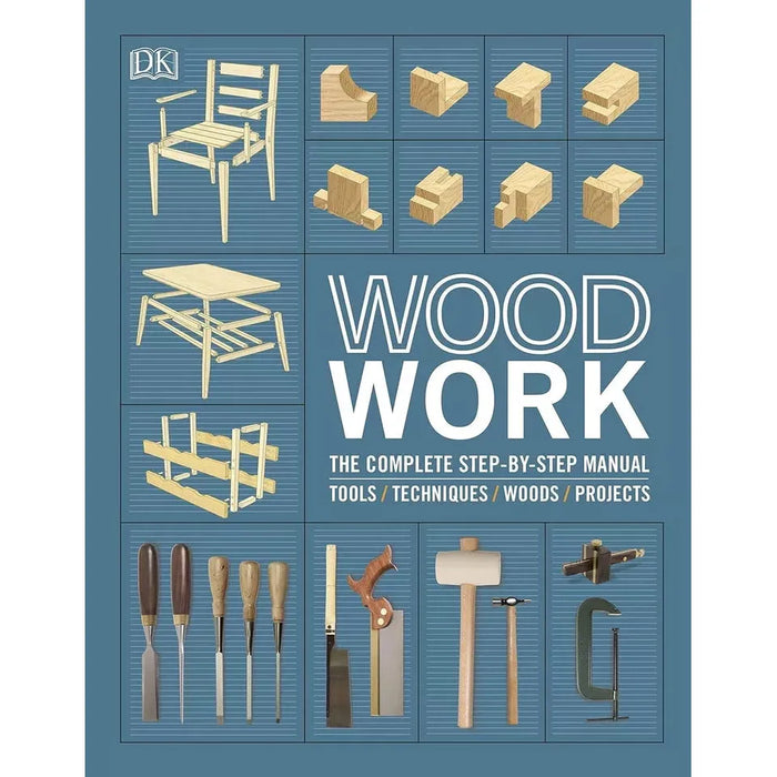 Hammer and Nail Erik Eje Almqvist,Woodwork DK 2 Books Set Architecture Hardcover - The Book Bundle