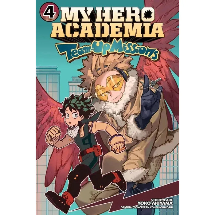 My Hero Academia Team-Up Missions Volume 1-5 Books Collection Set By Yoko Akiyam