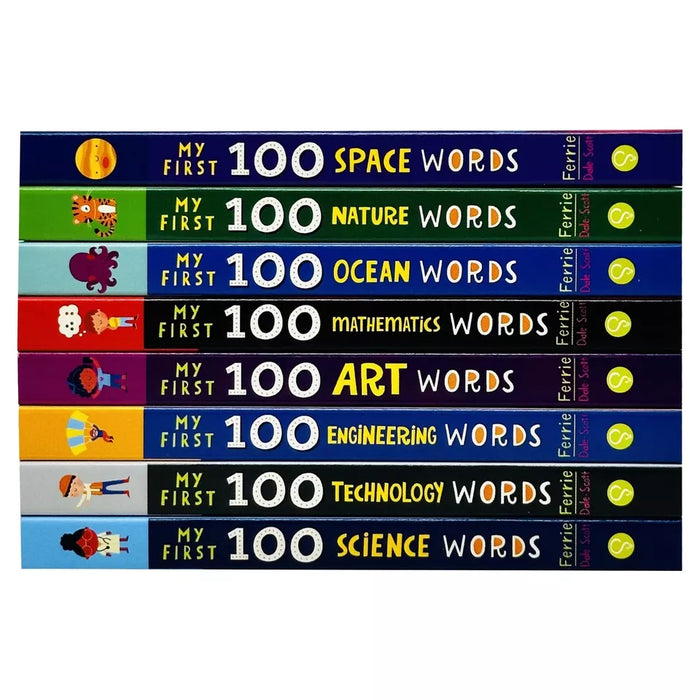 My First STEAM + Words Library 8 Book Collection Boxed Set By Chris Ferrie