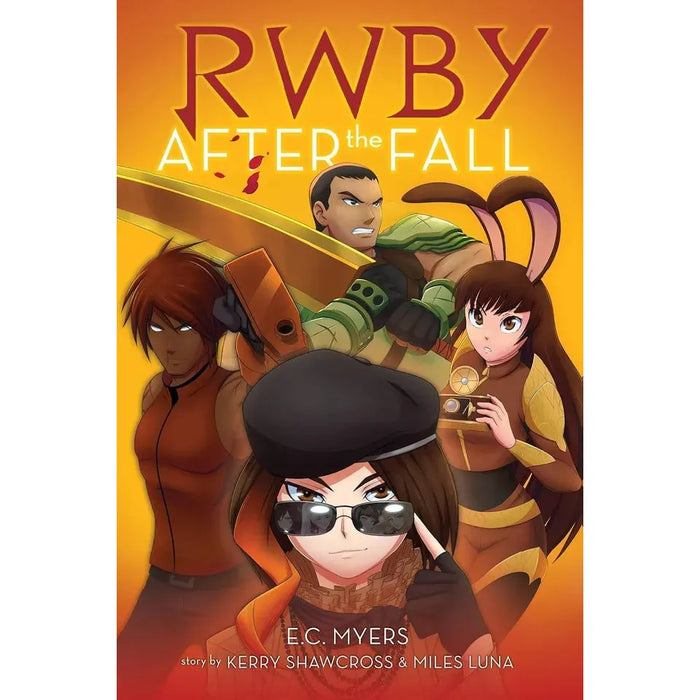 RWBY Series 2 Books Collection Set by E. C. Myers After the Fall, Before Dawn