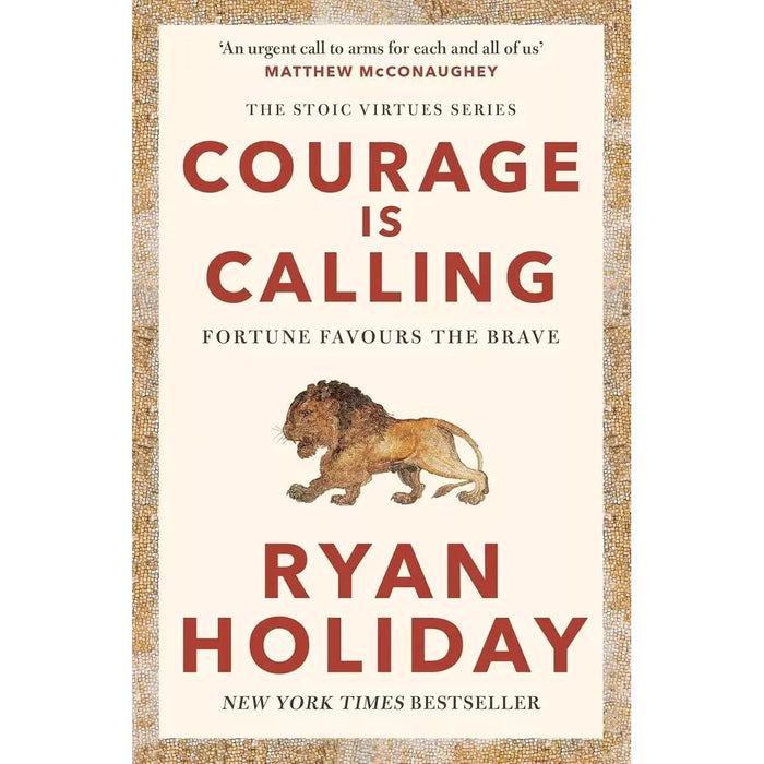 Ryan Holiday Collection 3 Books Set (Courage Is Calling, Ego is the Enemy) Hardcover