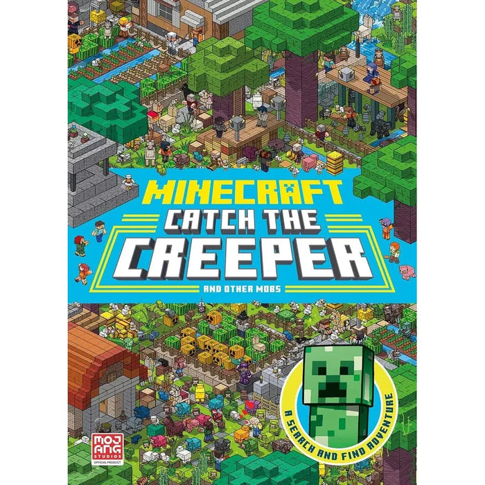 Minecraft Catch Creeper Other Mobs,Stampy Cat HB,Unofficial Encyclopedia 3 Books Set