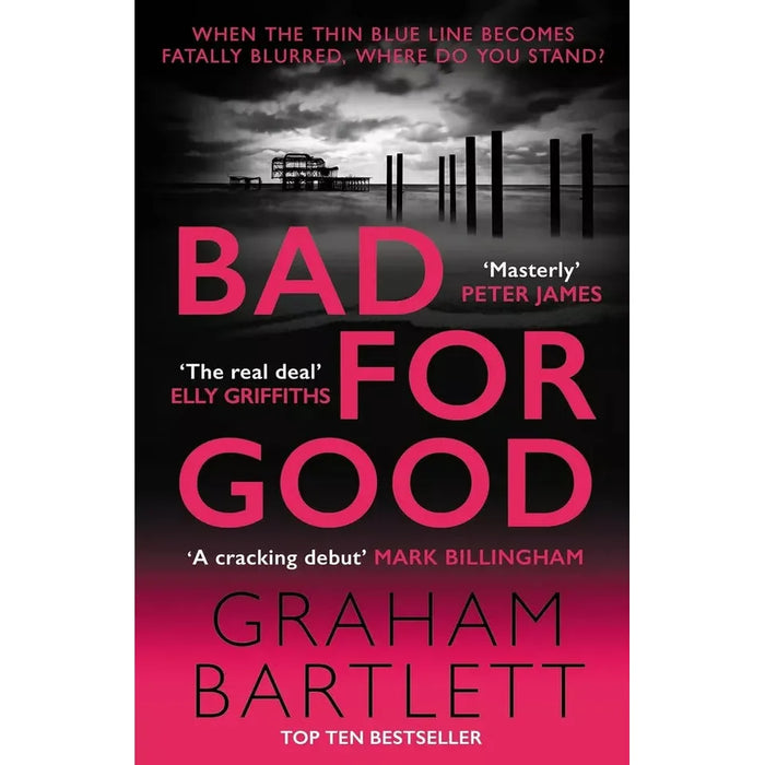 Jo Howe series 3 Books Collection Set By Graham Bartlett (Bad for Good,City on Fi)