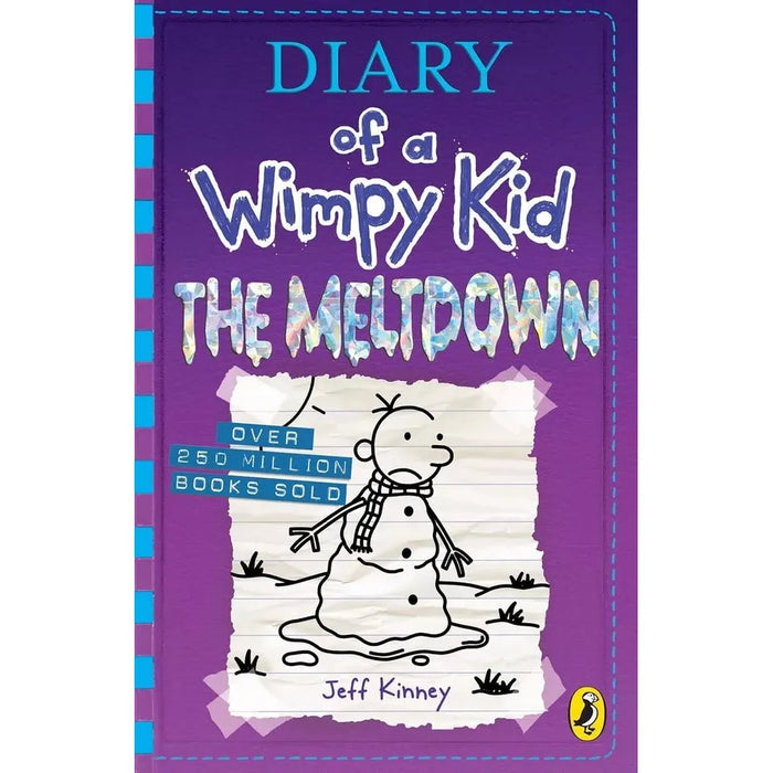 Diary of a Wimpy Kid Series 9 Books Set by Jeff Kinney Meltdown Books 12-19