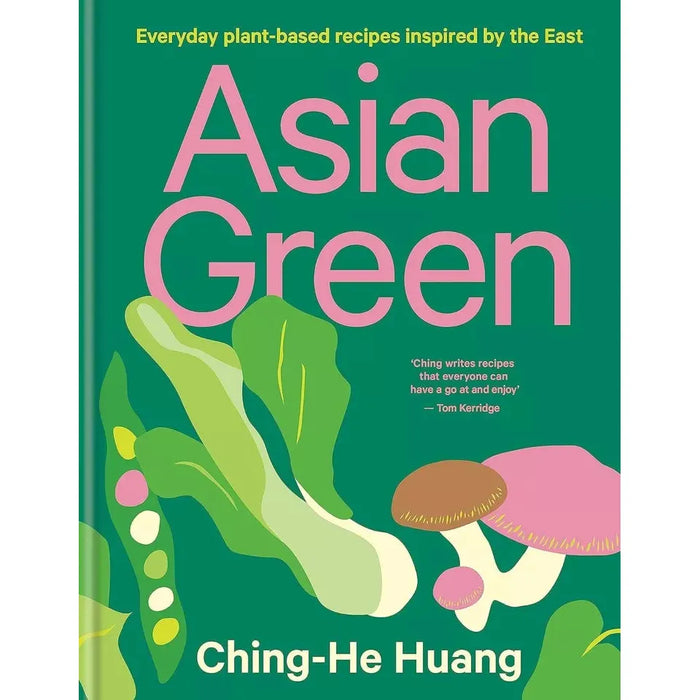 Asian Green (HB), Whole Foods Plant Based Diet, Plant Based Cookbook 3 Books Set