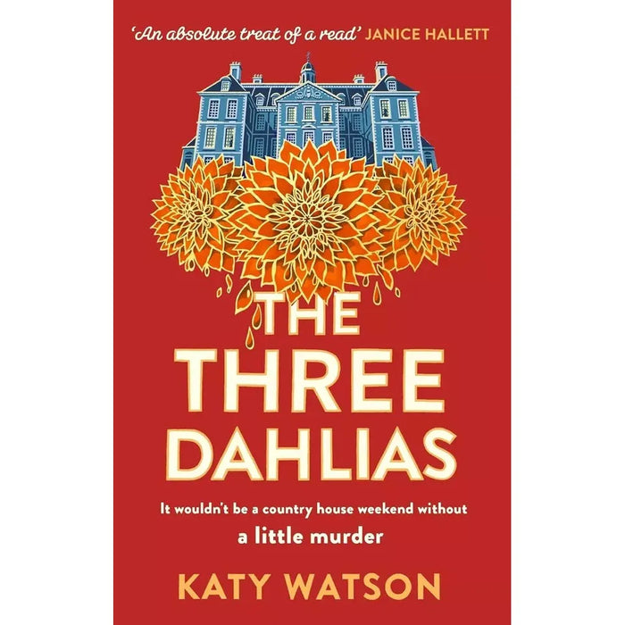 Three Dahlias Mysteries 3 Books Collection Set by Katy Watson Seven Lively Suspe