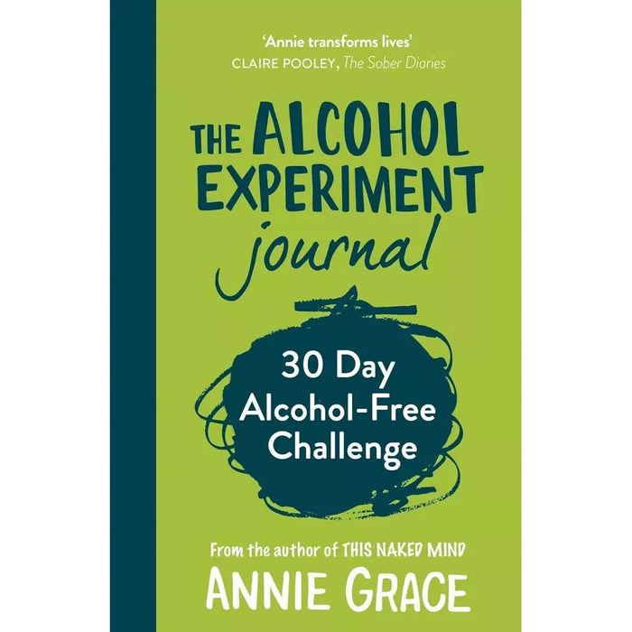 Annie Grace Collection 4 Books Set Alcohol Experiment, This Naked Mind Nicotine