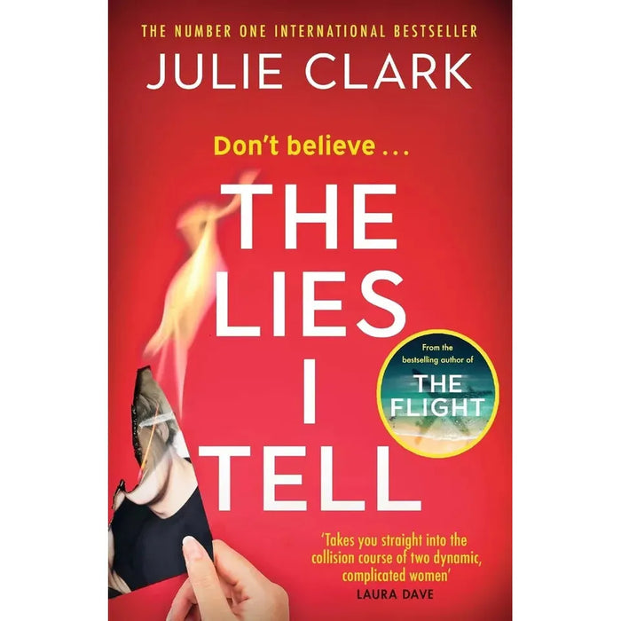 Julie Clark Collection 2 Books Set Flight, Lies I Tell twisty and engrossing