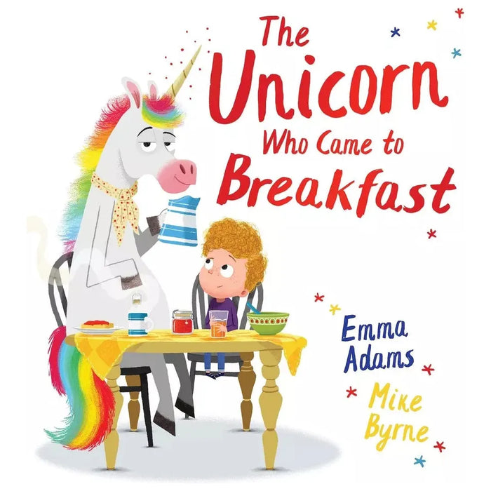 Emma Adams Collection 4 Books Set Who Pooed in my Loo,Made that Smell,Unicorn