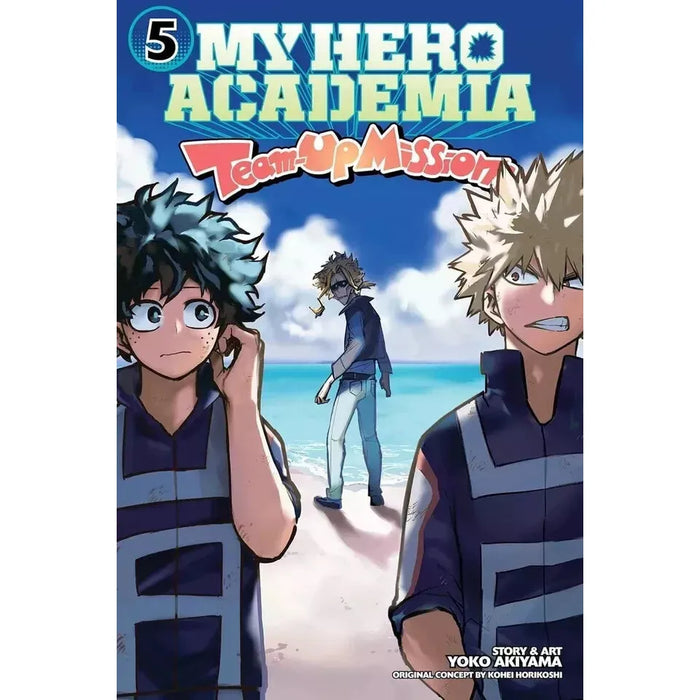 My Hero Academia Team-Up Missions Volume 1-5 Books Collection Set By Yoko Akiyam