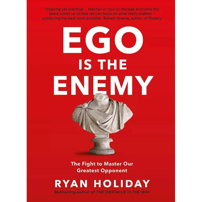 Ryan Holiday Collection 3 Books Set (Courage Is Calling, Ego is the Enemy) Hardcover