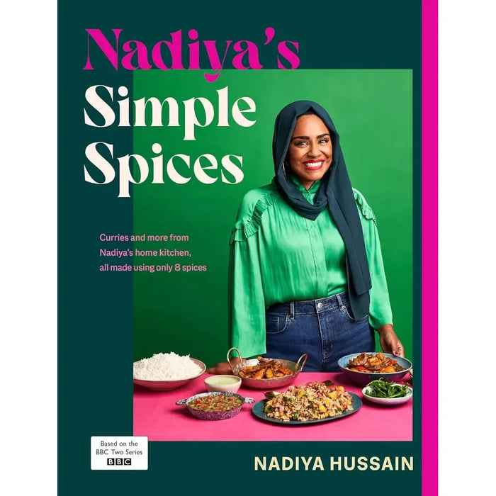 Nadiya’s Simple Spices Nadiya Hussain, Dal Medicine Cookbook Roli 2 Books Set