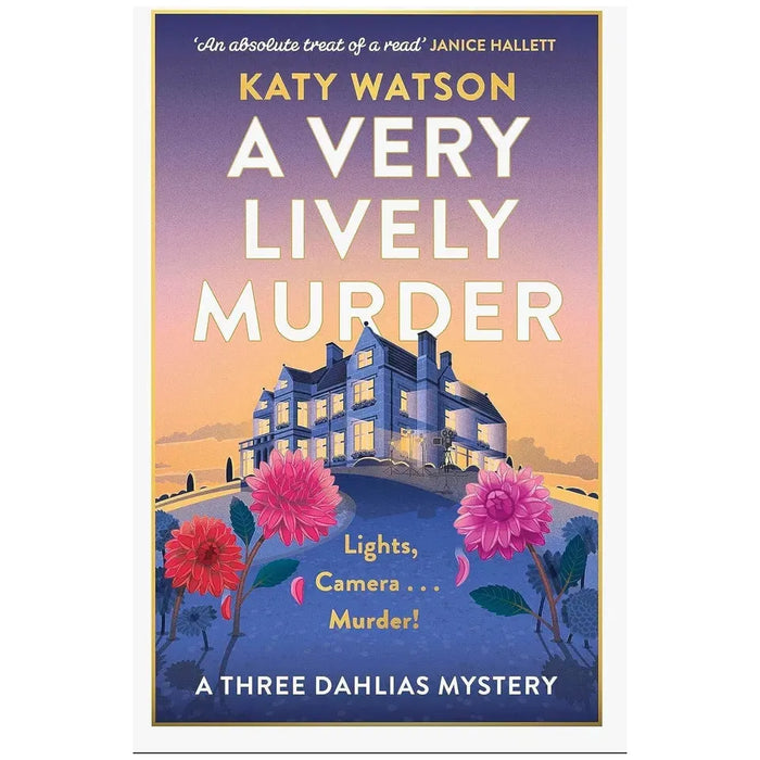 Three Dahlias Mysteries 3 Books Collection Set by Katy Watson Seven Lively Suspe