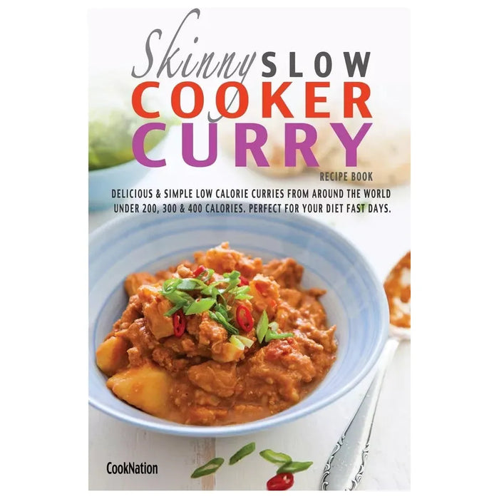 Skinny Slow Cooker Curry Recipe,Soups for Your Slow Cooker,Slow (HB) 3 Books Set