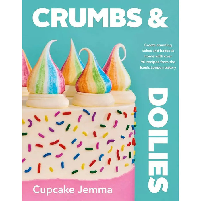 Crumbs and Doilies Cupcake Jemma,Crazy For Cookies Brownies Bars 2 Books Set