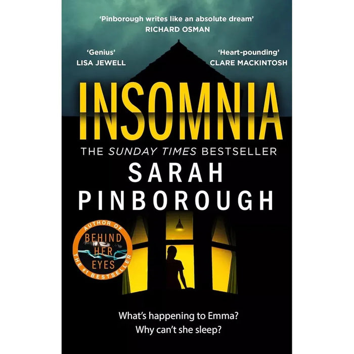 Sarah Pinborough Collection 4 Books Set INSOMNIA,Behind Her Eyes,Cross Her Heart - The Book Bundle