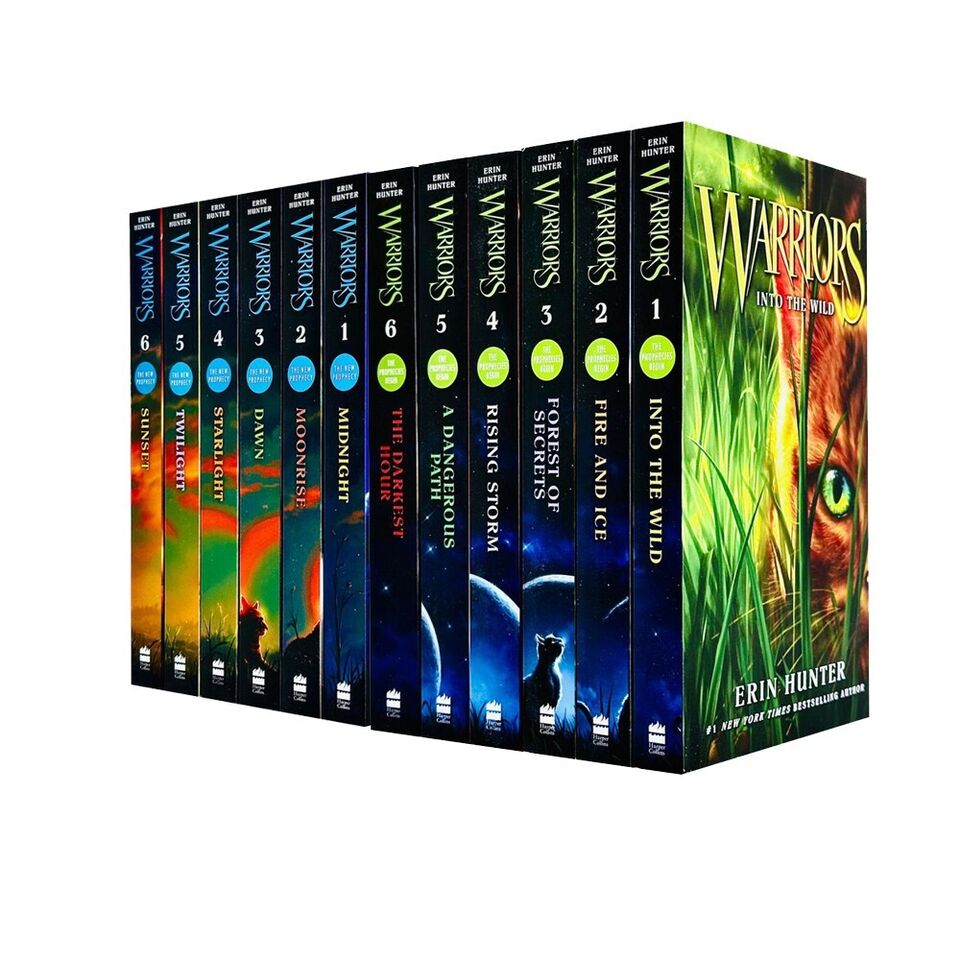Warrior Cats (Series 2) The New Prophecy 6 Books by Erin Hunter
