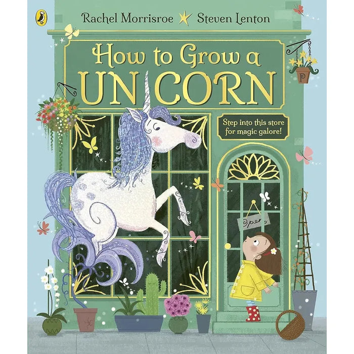 Rachel Morrisroe Collection 3 Books Set (How to Grow a Unicorn, Mermaid, Dragon)