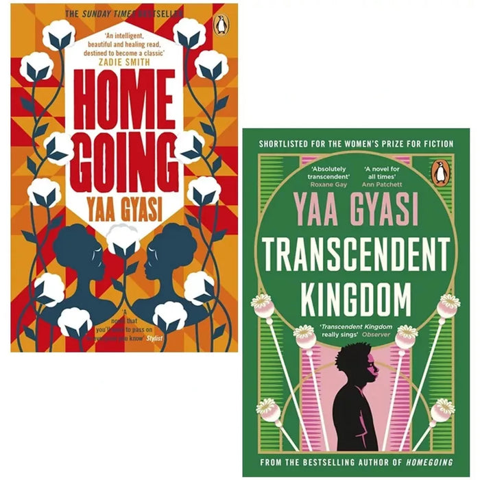 Yaa Gyasi Collection 2 Books Set (ranscendent Kingdom, Homegoing BBC Between)