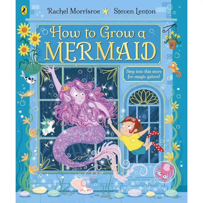 Rachel Morrisroe Collection 3 Books Set (How to Grow a Unicorn, Mermaid, Dragon)