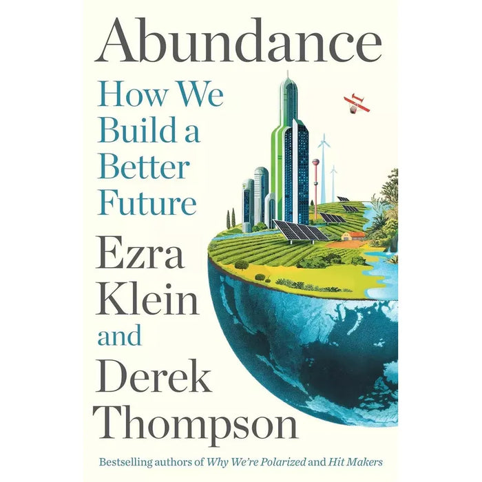 Ezra Klein Collection 2 Books Set Why We're Polarized, Abundance How We Build