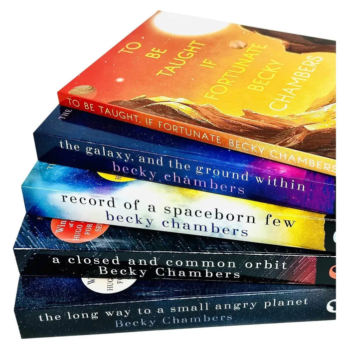 Wayfarers Series by Becky Chambers 5 Books Collection Set (The Long Way to a Small, Angry Planet)