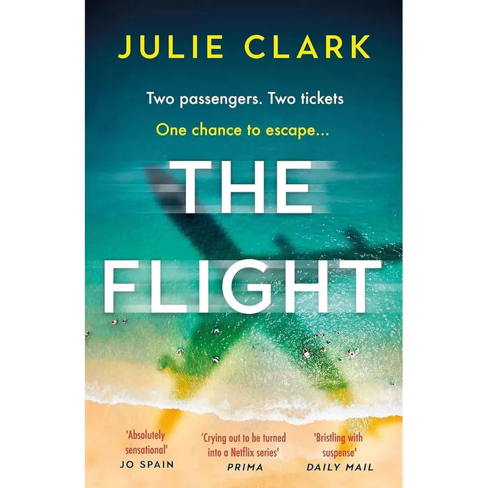 Julie Clark Collection 2 Books Set Flight, Lies I Tell twisty and engrossing