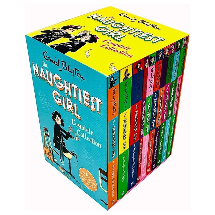 The Naughtiest Girl Complete Collection 10 Books Collection Box Set By Enid Blyton - The Book Bundle