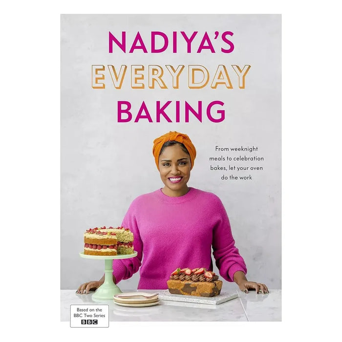 Nadiya’s Everyday Baking, Story of Great British Bake, Crazy for Cookies 3 Books Set