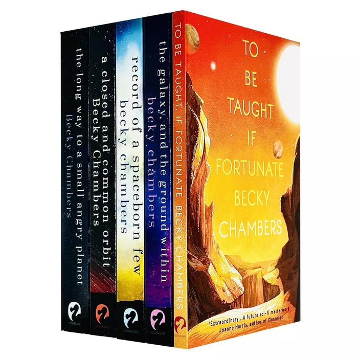 Wayfarers Series by Becky Chambers 5 Books Collection Set (The Long Way to a Small, Angry Planet)