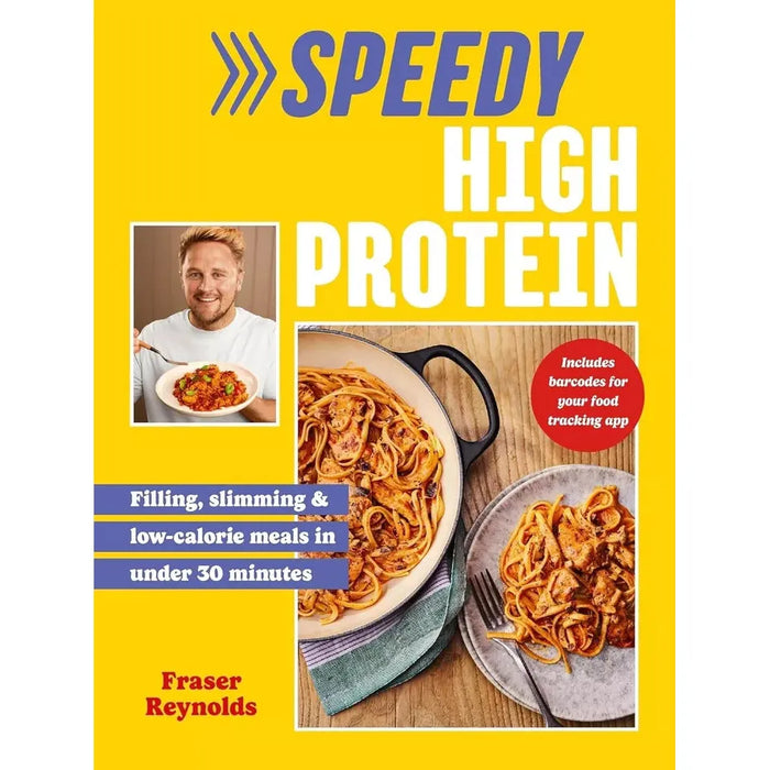 Speedy High Protein (HB), Slim 800 Hot Air Fryer,Ultimate Tasty High 3 Books Set