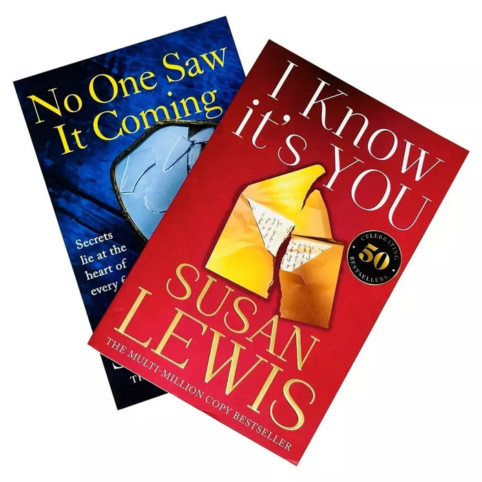 Susan Lewis Collection 2 Books Set (I Know It’s You, No One Saw It Coming)