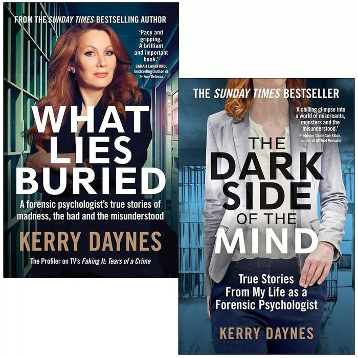 Kerry Daynes Collection 2 Books Set (What Lies Buried, Dark Side of the Mind)