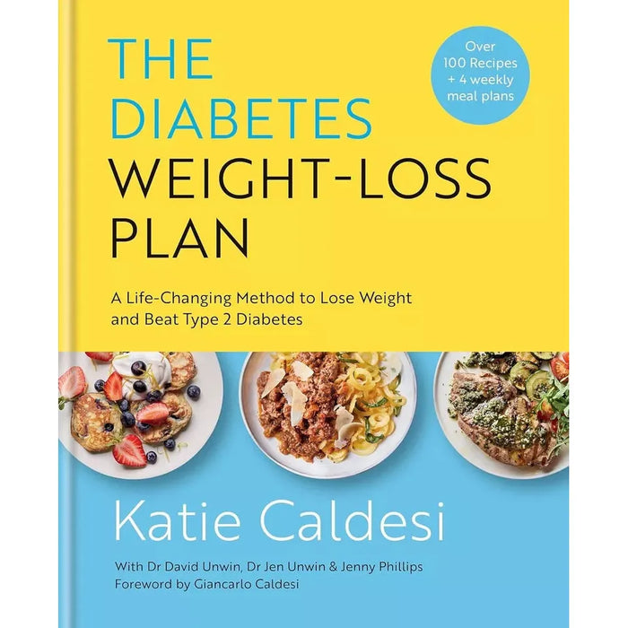 Katie Caldesi Collection 3 Books Set Reverse Your Diabetes,Diabetes Weight-Loss