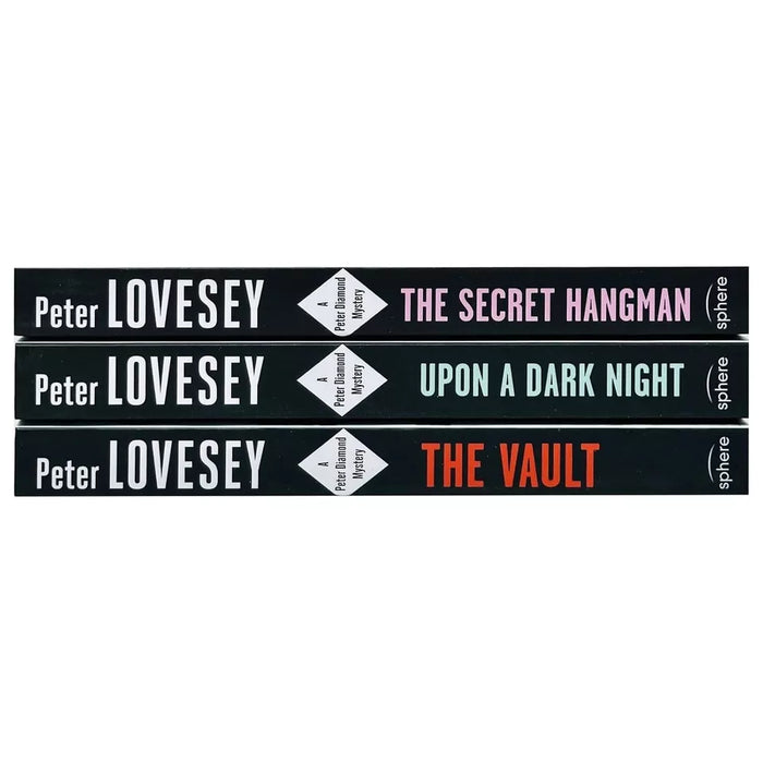 Peter Lovesey Collection 3 Books Set Secret Hangman, Upon A Dark Night, Vault